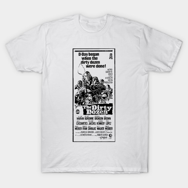 The Dirty Dozen T-Shirt by ArtMofid